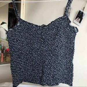 Brandy Melville Navy Ally top